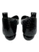 Jeffrey Campbell Shoe Size 6 Black Leather Upper Patent Croc Embossed Loafers Black / 6