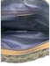 Couture Donald J Pliner Olive Green & Bronze Textile & Leather Zip Top Bag Olive Green & Bronze
