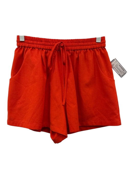 CROSBY by Mollie Burch Size S Hot Orange Polyester Pocketed A Line Shorts Hot Orange / S
