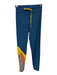The Upside Size 4 Blue & Multi Polyamide Blend Sun Panel Detail Leggings Blue & Multi / 4