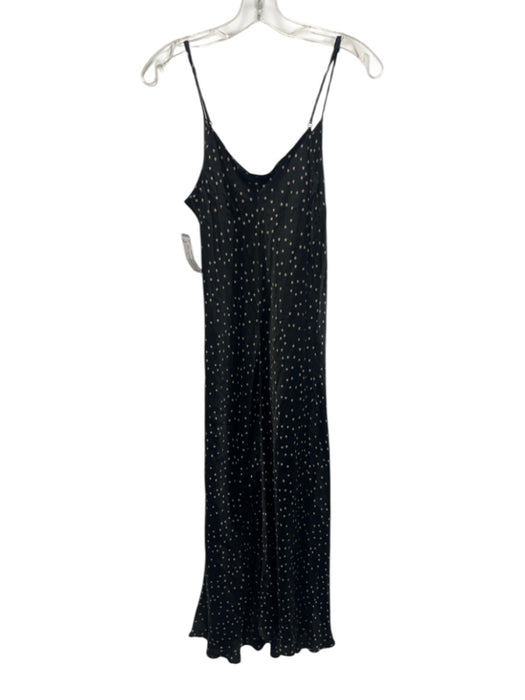 Papinelle Australia Size L Black & Cream White Missing Fabric Tag Slip Dress Black & Cream White / L