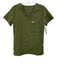 Figs Size xs/xxs Olive Green Polyester Blend Short Sleeve Jogger Ankle Pant Set Olive Green / xs/xxs