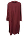 Cloth & Stone Size XS Burgundy Red Tencel Collar Neck Button Down Dress Burgundy Red / XS