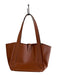 Coach Caramel Leather Gold hardware Double Top Handle Lock Clasp Tote Bag Caramel