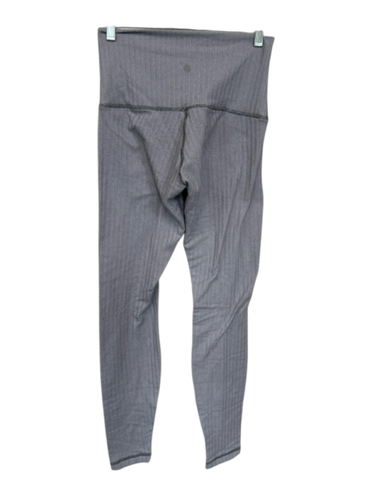 Lululemon Size 6 Gray Chevron High Waist Athletic Leggings Gray / 6