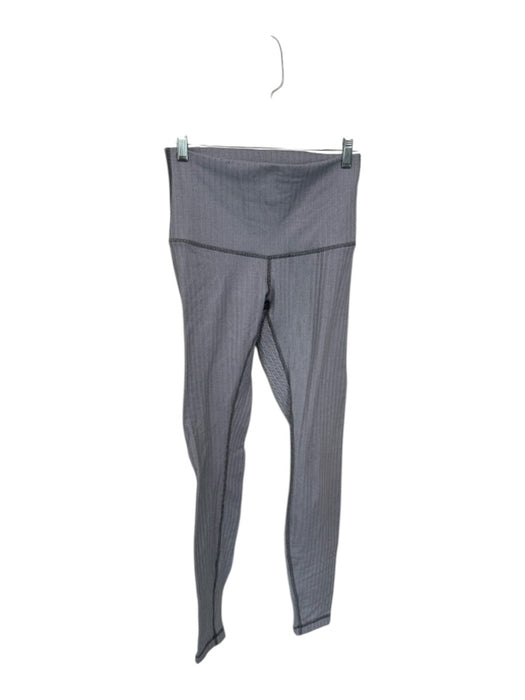 Lululemon Size 6 Gray Chevron High Waist Athletic Leggings Gray / 6