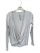 Lululemon Size Est M White Long Sleeve Open Front Athletic Top White / Est M