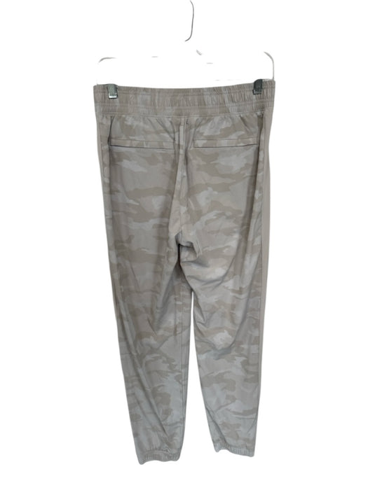 Athleta Size 4 Sand Polyester Camo Jogger Waistband Athletic Pants Sand / 4