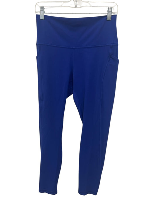 Lululemon Size 10 Royal Blue Nylon Blend Athletic Full Length Leggings Royal Blue / 10