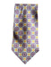 Armani Purple & Yellow Silk Abstract Men's Ties Purple & Yellow
