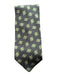 Armani Gray & Green Silk Swirls Men's Ties Gray & Green