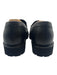 Vince Shoe Size 9 Like New Dark Brown Leather Solid Stacked Heel Dress Shoes Dark Brown / 9