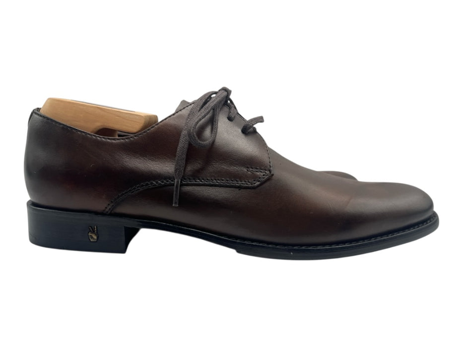 John Varvatos Shoe Size 8 Like New Brown Leather Solid Dress Men's Shoes Brown / 8