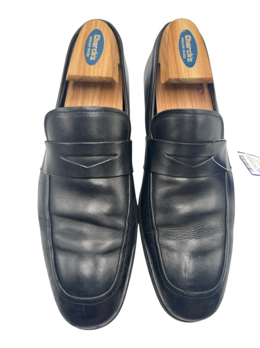 To Boot New York Shoe Size 8.5 AS IS Black Leather Solid Dress Men's Shoes Black / 8.5