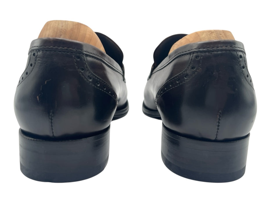 To Boot New York Shoe Size 8.5 Like New Brown Leather Gradient Loafer Shoes Brown / 8.5