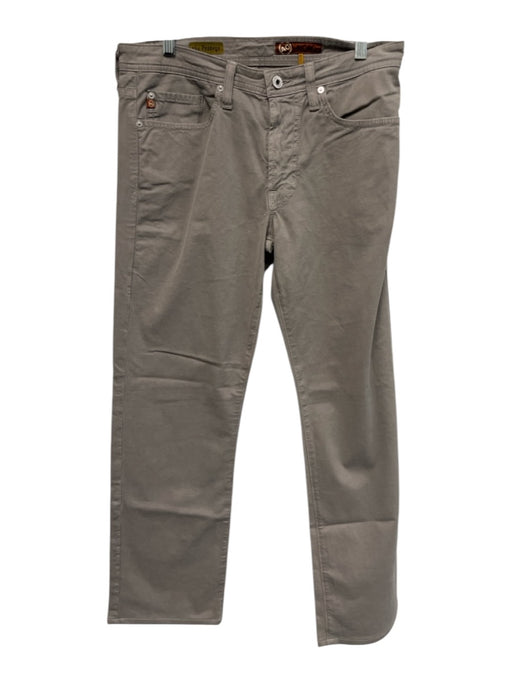 AG Size 31 Light Gray Cotton Solid Men's Pants Light Gray / 31