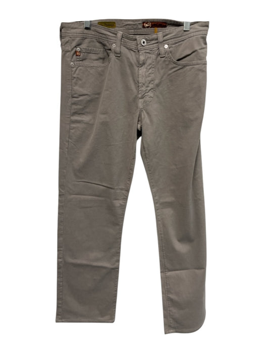 AG Size 31 Light Gray Cotton Solid Men's Pants Light Gray / 31