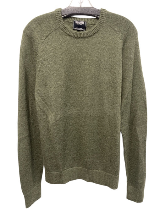 Todd Snyder NWT Size L Green Mohair Solid Crewneck Men's Sweater Green / L