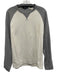 Vince NWT Size M White & Gray Cotton Men's Long Sleeve Shirt White & Gray / M