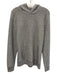 Vince Size M Gray Cashmere Solid Hoodie Men's Sweater Gray / M