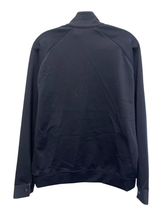 Vince NWT Size M Navy Blue Polyester Solid Mock Neck Zipper Men's Jacket Navy Blue / M