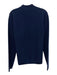 Theory NWT Size M Blue Wool Striped Quarter Zip Men's Sweater Blue / M