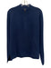 Theory NWT Size M Blue Wool Striped Quarter Zip Men's Sweater Blue / M