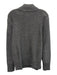 Vince Size M Gray Cashmere Blend Knit Quarter Button Men's Sweater Gray / M