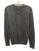 Vince Size M Gray Cashmere Solid V Neck Men's Sweater Gray / M