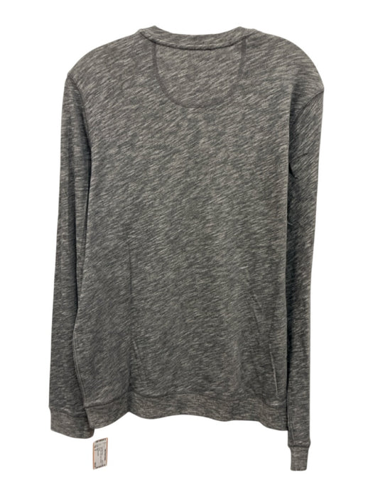 Vince NWT Size M Gray Cotton Solid Emmett Long Sleeve Shirt Gray / M