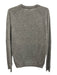 Theory Size L Gray Cashmere Solid Crewneck Men's Sweater Gray / L