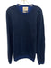 AG NWT Size L Blue Cashmere Blend Solid Men's Sweater Blue / L