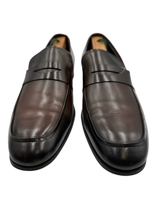 To Boot New York Shoe Size 8.5 AS IS Brown Leather Solid Stacked Heel Shoes Brown / 8.5