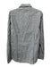 Theory NWT Size L Beige & Blue Print Cotton Plaid Button Up Long Sleeve Shirt Beige & Blue Print / L