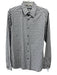 Theory NWT Size L Beige & Blue Print Cotton Plaid Button Up Long Sleeve Shirt Beige & Blue Print / L