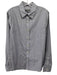 Vince Size M Blue & White Cotton Micro Plaid Button Up Men's Long Sleeve Shirt Blue & White / M