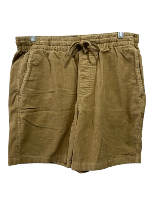 Todd Snyder NWT Size M Tan Cotton Blend Cordouroy Waistband Men's Shorts Tan / M