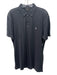 John Varvatos NWT Size M Black Cotton Blend Solid Polo Men's Short Sleeve Black / M