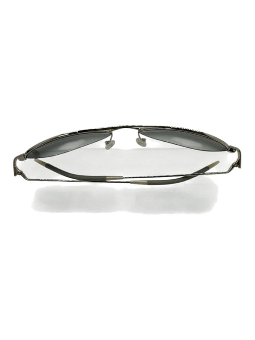 Oliver Peoples Silver & Blue Metal Men's Sunglasses Silver & Blue
