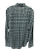 Rag & Bone Size L Green & Blue Cotton Plaid Button Up Men's Long Sleeve Shirt Green & Blue / L
