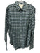 Rag & Bone Size L Green & Blue Cotton Plaid Button Up Men's Long Sleeve Shirt Green & Blue / L