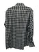 Polo Size M Black & White Cotton Blend Opal Button Up Men's Long Sleeve Shirt Black & White / M