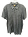 John Varvatos NWT Size M Gray Cotton Heathered Polo Men's Short Sleeve Gray / M