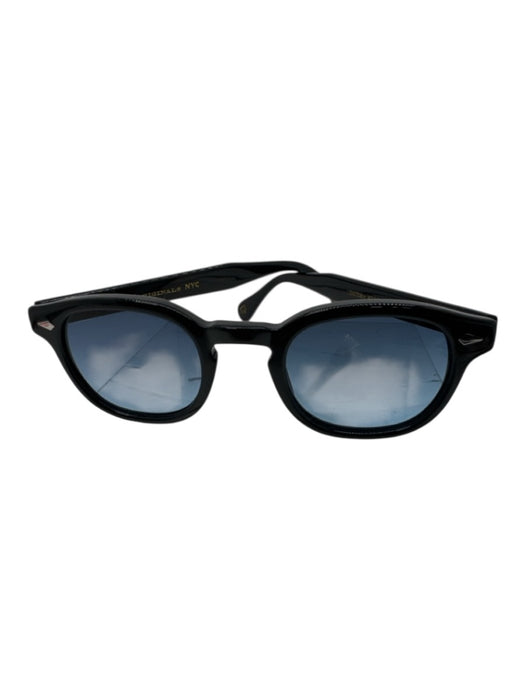 Moscot Like New Black Plastic Solid Men's Sunglasses Black