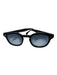 Moscot Like New Black Plastic Solid Men's Sunglasses Black