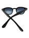 Moscot Like New Black Plastic Solid Men's Sunglasses Black