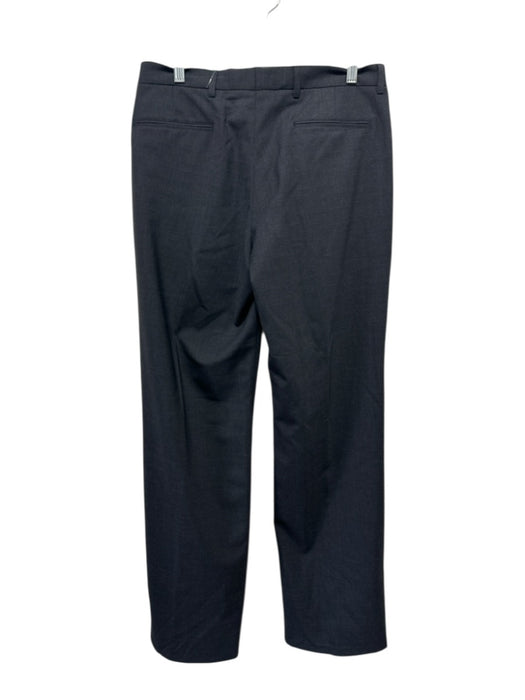 Armani Collezioni NWT Size 32 Dark Gray Wool Solid Men's Pants Dark Gray / 32