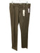 Vince NWT Size 32 Brown Cotton Blend Solid Khaki Slim Men's Pants Brown / 32
