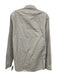 Acne NWT Size M Gray & White Cotton Striped Button Up Men's Long Sleeve Shirt Gray & White / M
