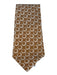 Giorgio Armani Orange Silk Circles Men's Ties Orange